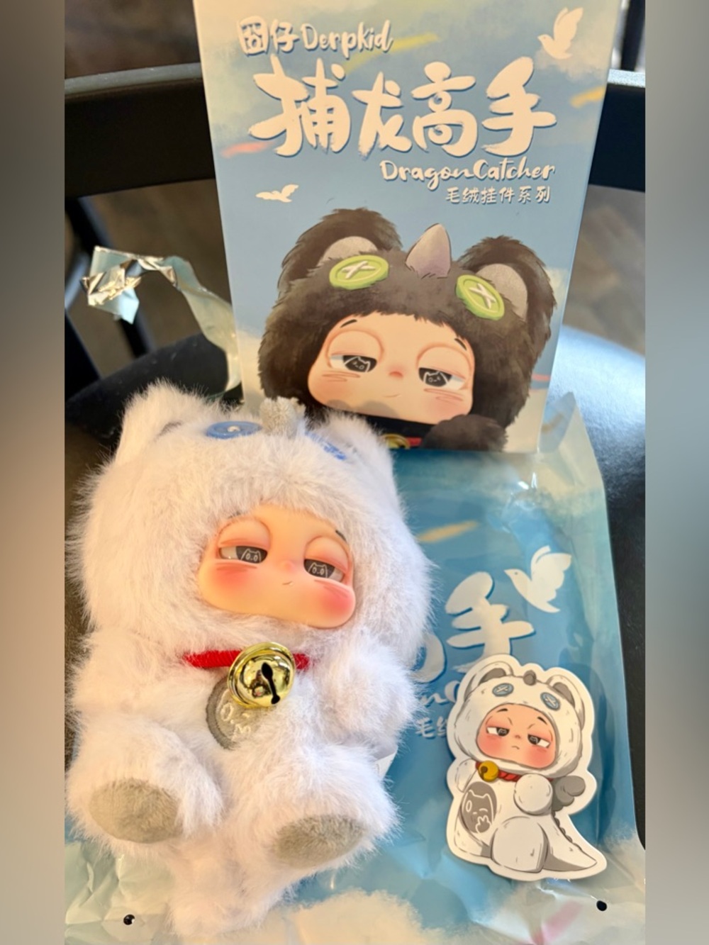 Derpkid Dragon Catcher Snow Dragon